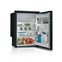Vitrifrigo Front-Loading, Black Refrigerator w/ Freezer Compartment C115IBD4-F-2 Adjustable Flange (internal cooling unit)